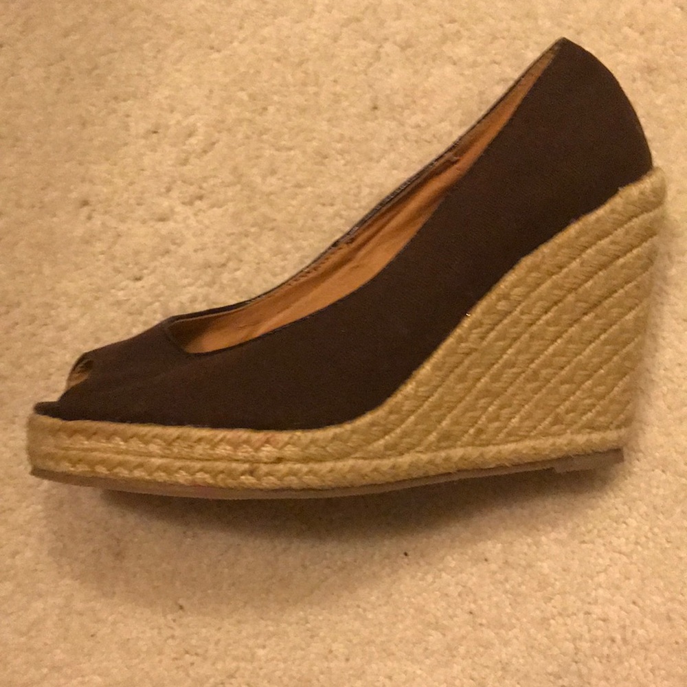 Brown Wedge Heels